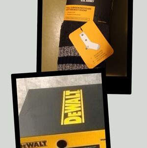 Free Socks  Men's DeWalt work Boots